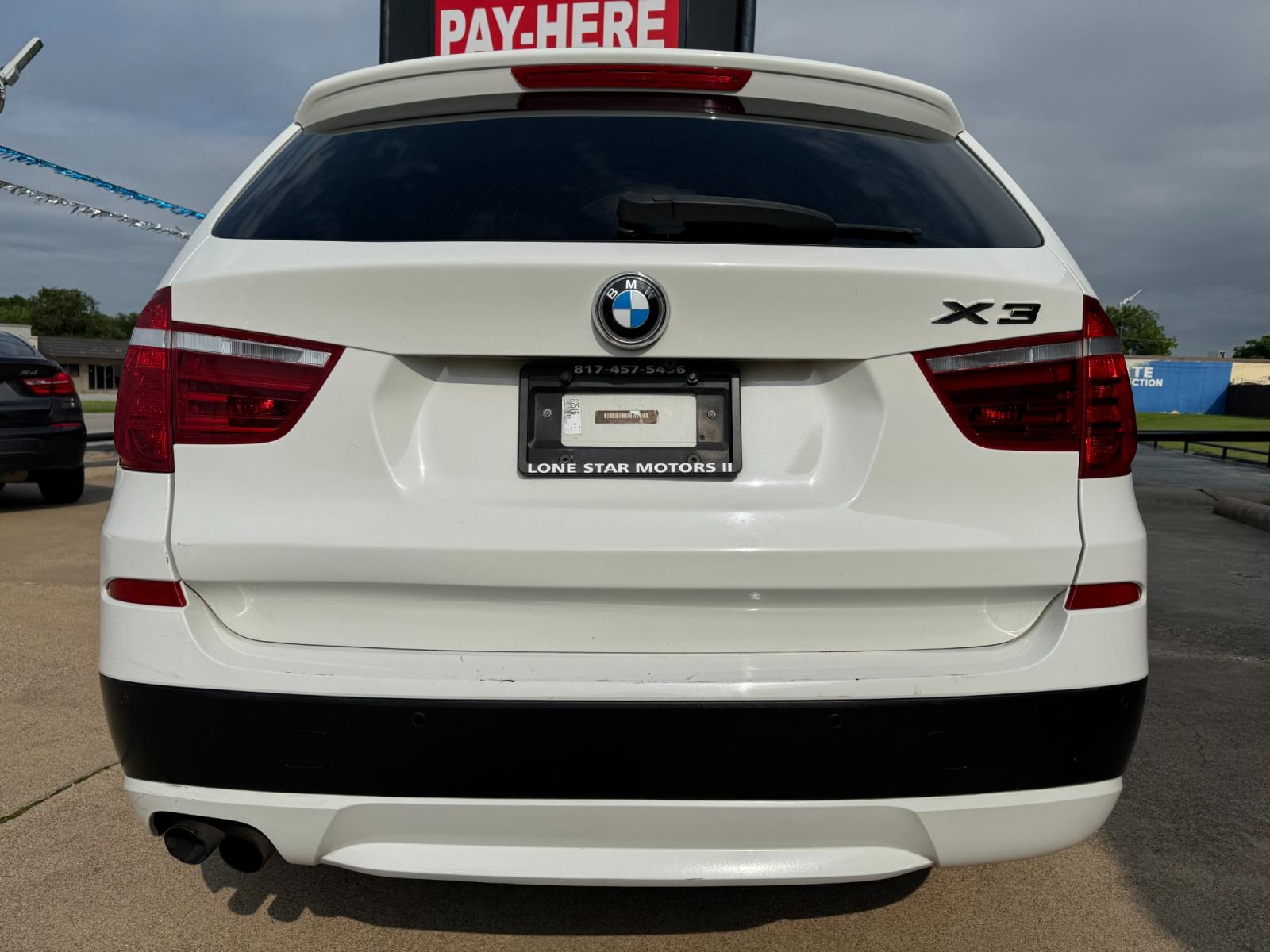 2011 WHITE BMW X3 (5UXWX5C59BL) , located at 5900 E. Lancaster Ave., Fort Worth, TX, 76112, (817) 457-5456, 0.000000, 0.000000 - This is a 2011 BMW X3 XDRIVE 28I LUXURY 4 DR WAGON that is in excellent condition. The interior is clean with no rips or tears or stains. All power windows, door locks and seats. Ice cold AC for those hot Texas summer days. It is equipped with a CD player, AM/FM radio. It runs and drives like new. T - Photo #4
